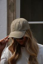 Mio Canvas Cap - Beige