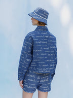Shorts vaqueros de jacquard Amour