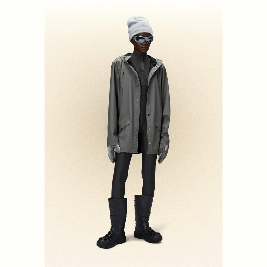 Chaqueta impermeable - Gris - Mujer