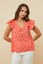 Top - Coral