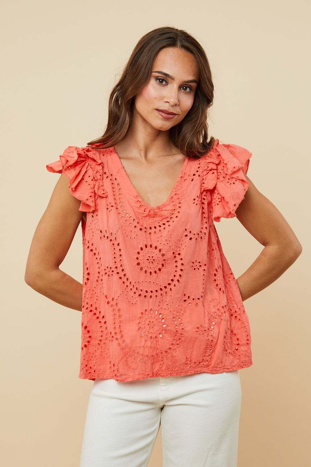 Top - Coral