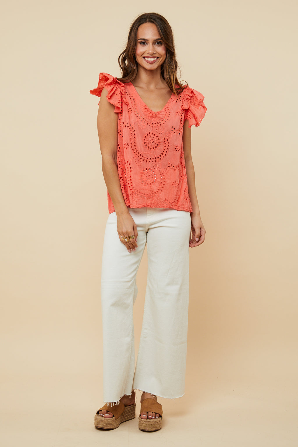 Top - Coral