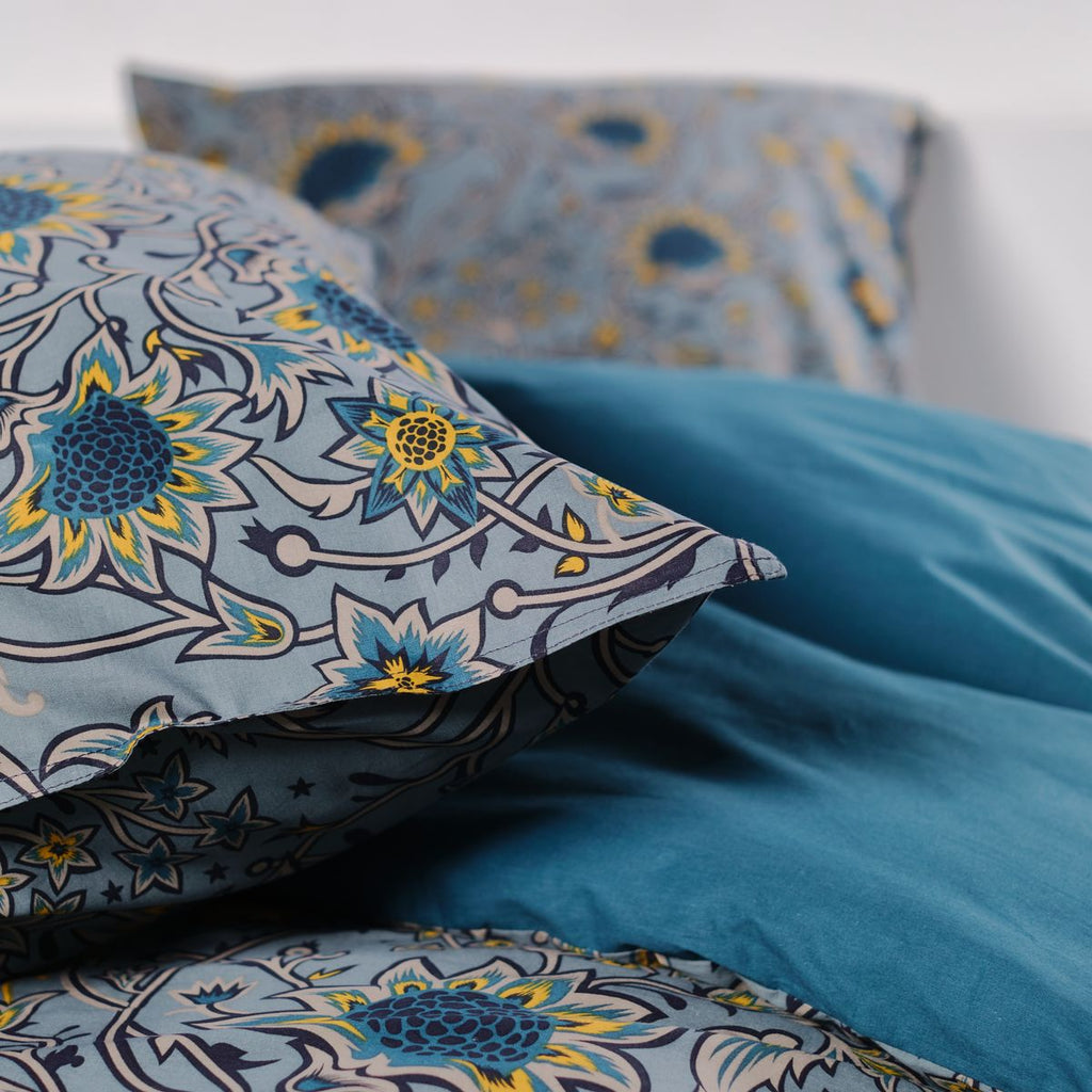 Sunshine - Parure De Lit Motif 13.27 - Bleu