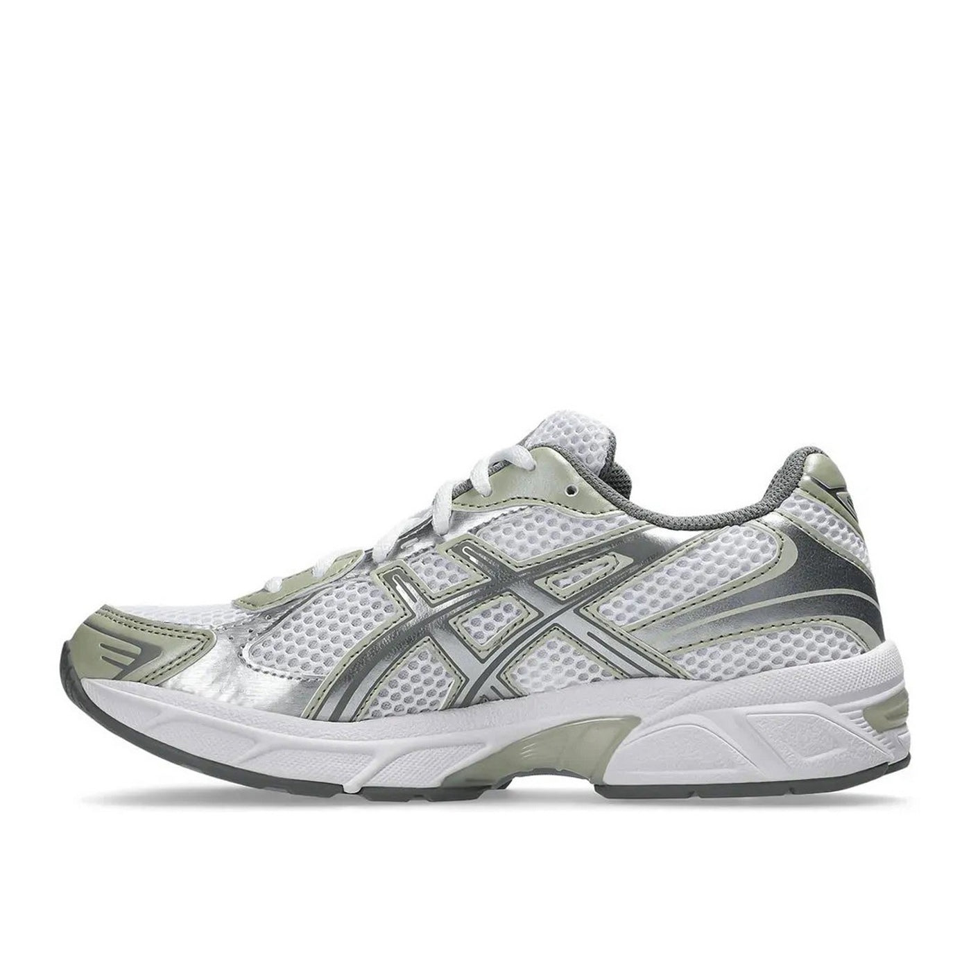 Asics Gel-1130 Blanco Hoja Seca Verde (W) - Blanco