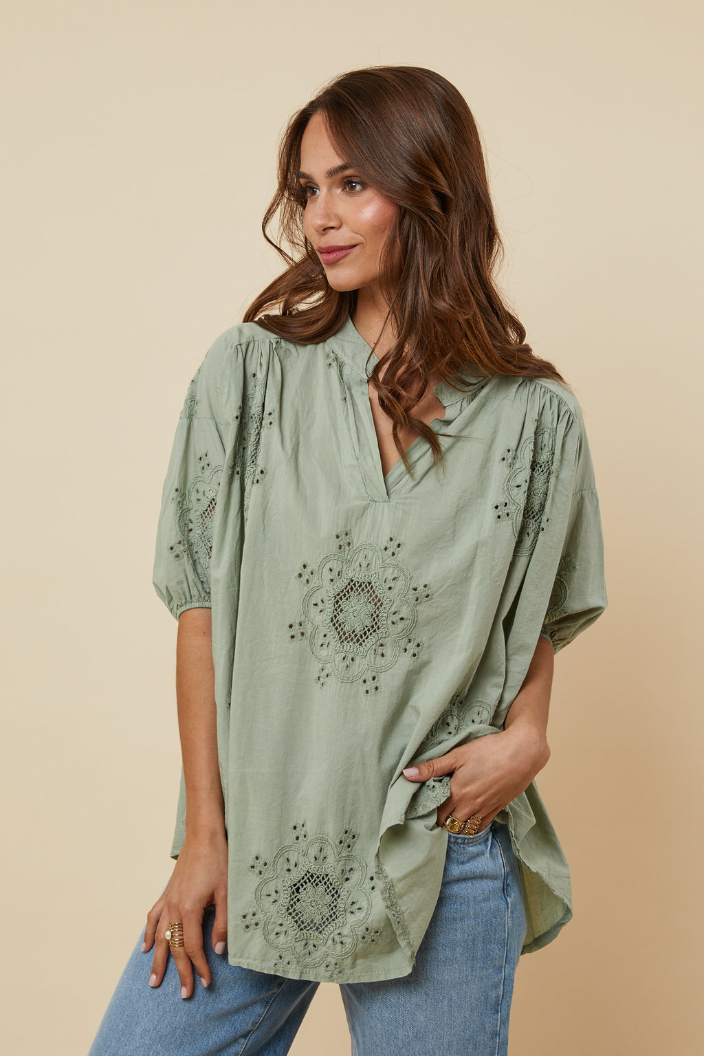 Chemise - Kaki