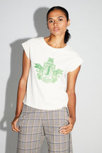 T-Shirt Robbie Blason Green Fabriquée Au Portugal