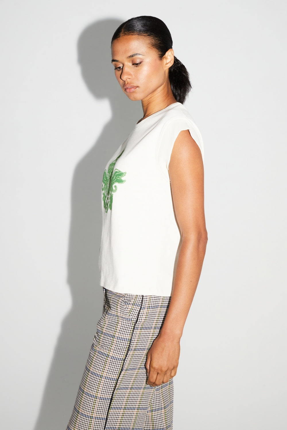 T-Shirt Robbie Blason Green Fabriquée Au Portugal