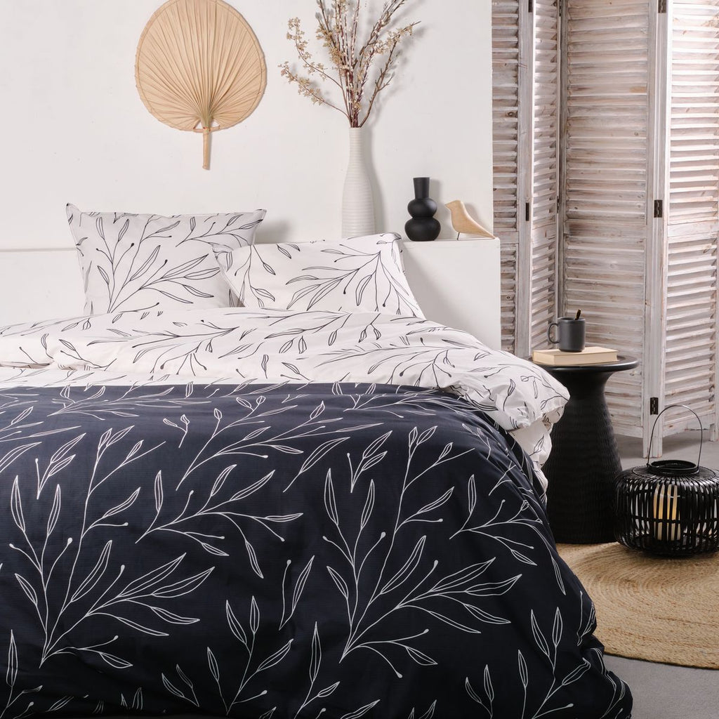 Sunshine - Parure De Lit Motif 13.28 - Noir