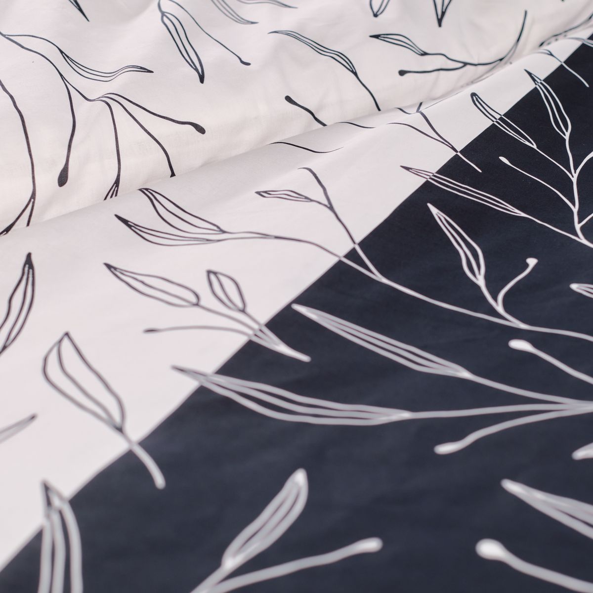 Sunshine - Parure De Lit Motif 13.28 - Noir