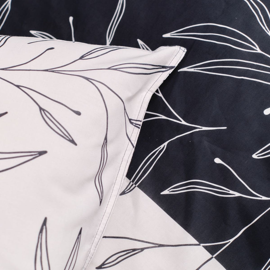 Sunshine - Parure De Lit Motif 13.28 - Noir