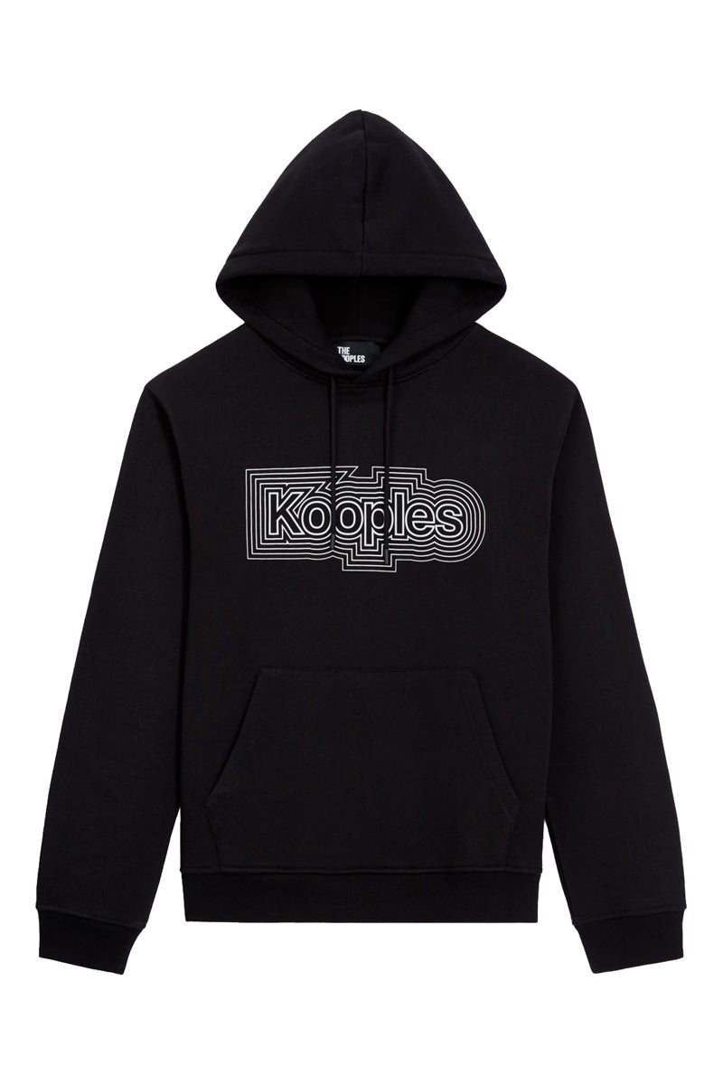 Sweatshirt Sérigraphié Noir - Homme