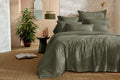 Perrine - Housse De Couette - Percale Unie - Romarin