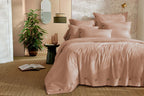 Perrine - Dekbedovertrek - Effen Percale - Blush