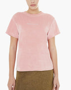 Rykiel Rose Velvet T-Shirt - Women