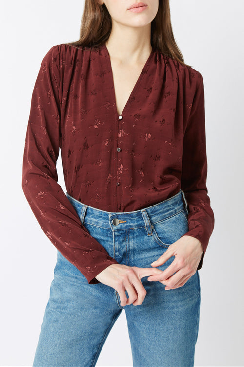 Blouses Doris Gift - uni CERISE NOIRE