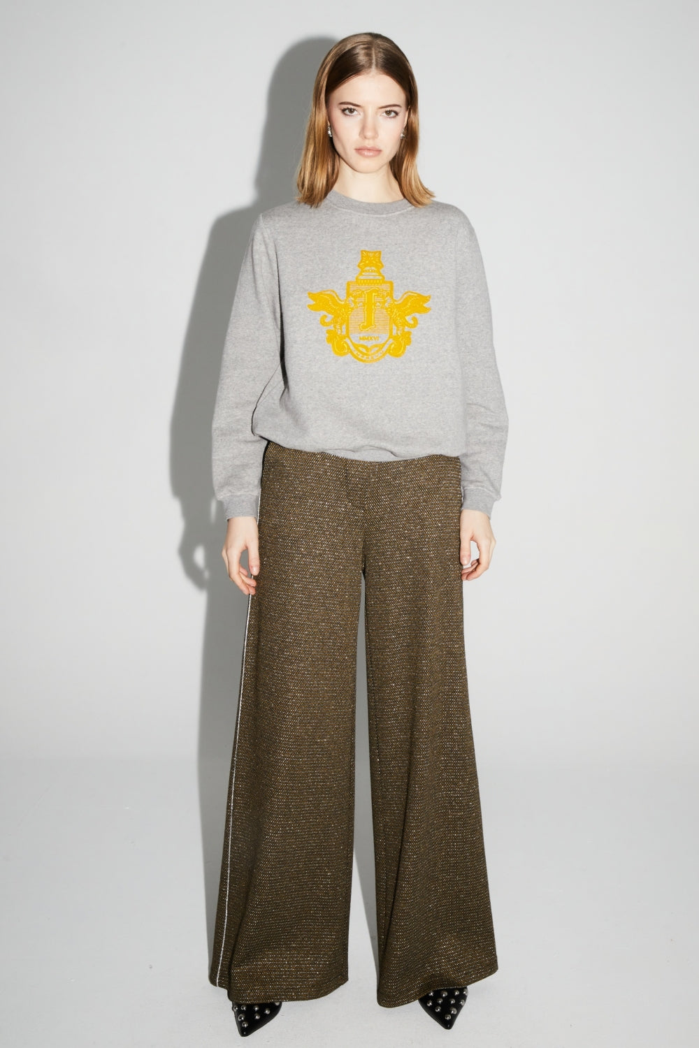 Sudadera Eddie Blason Amarilla Fabricada En Portugal