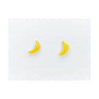 Boucles D'Oreilles En Porcelaine Banane - La Petite Epicerie