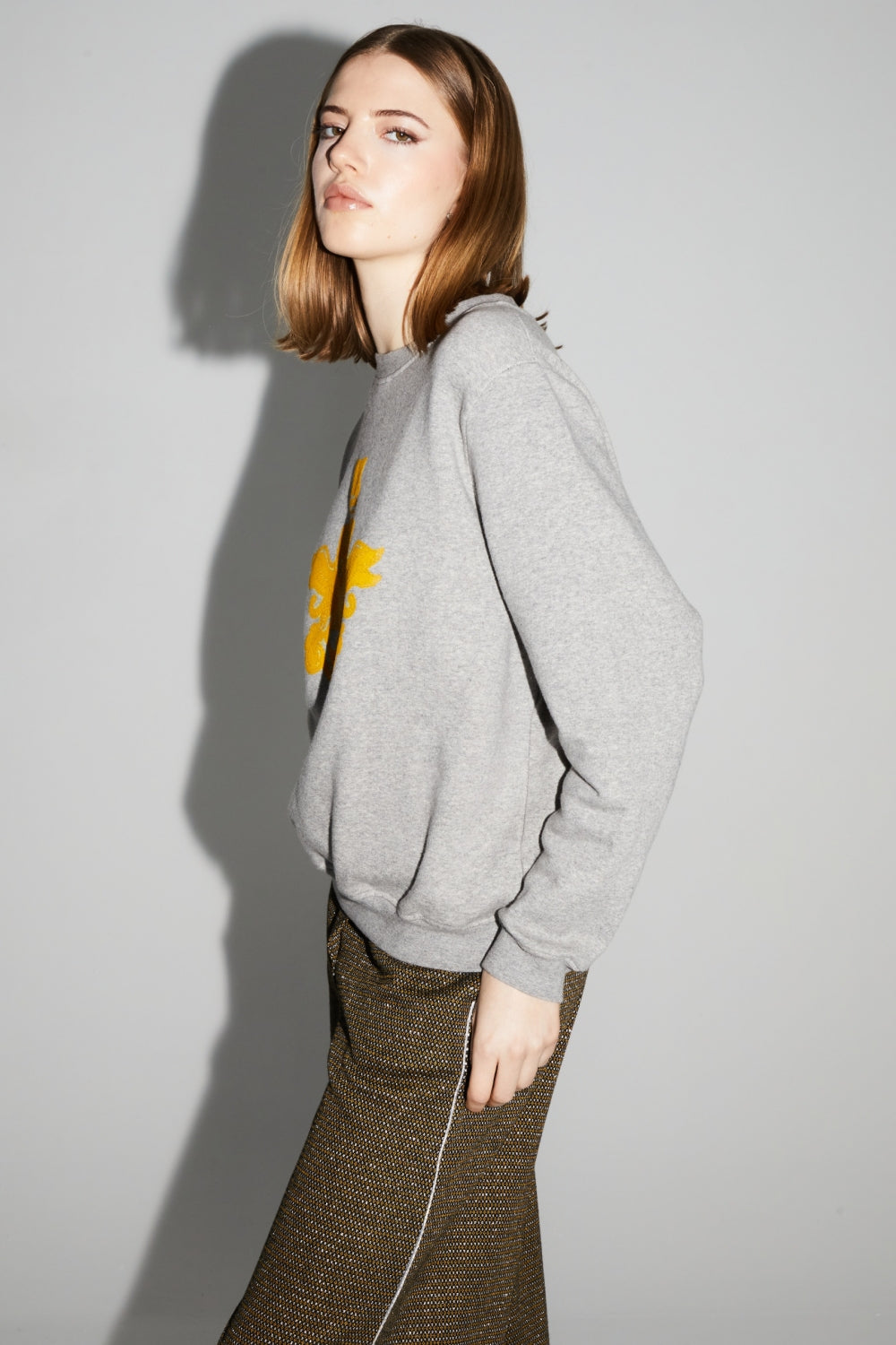Sudadera Eddie Blason Amarilla Fabricada En Portugal