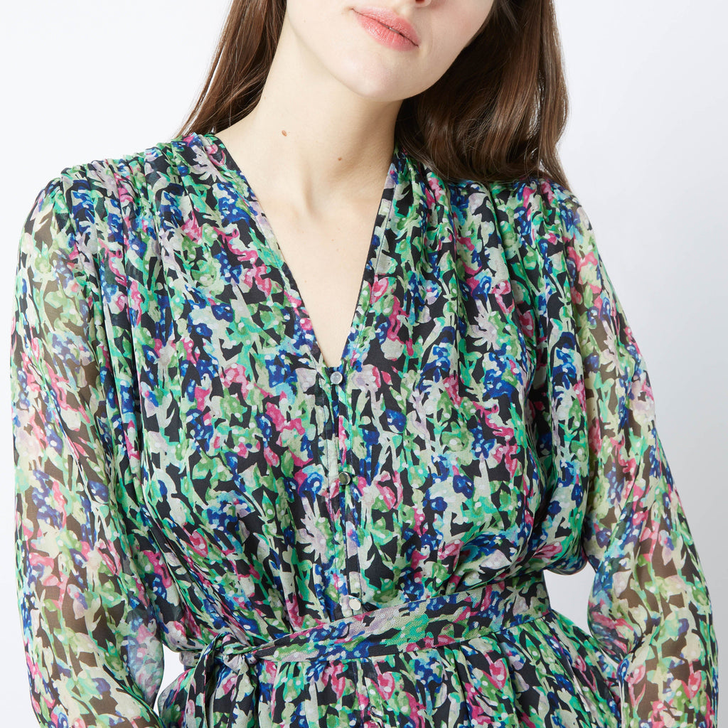 Robe Edward Monaco - print VERT