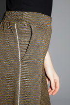 Charlie Geo Saffron Pants Made In Italy