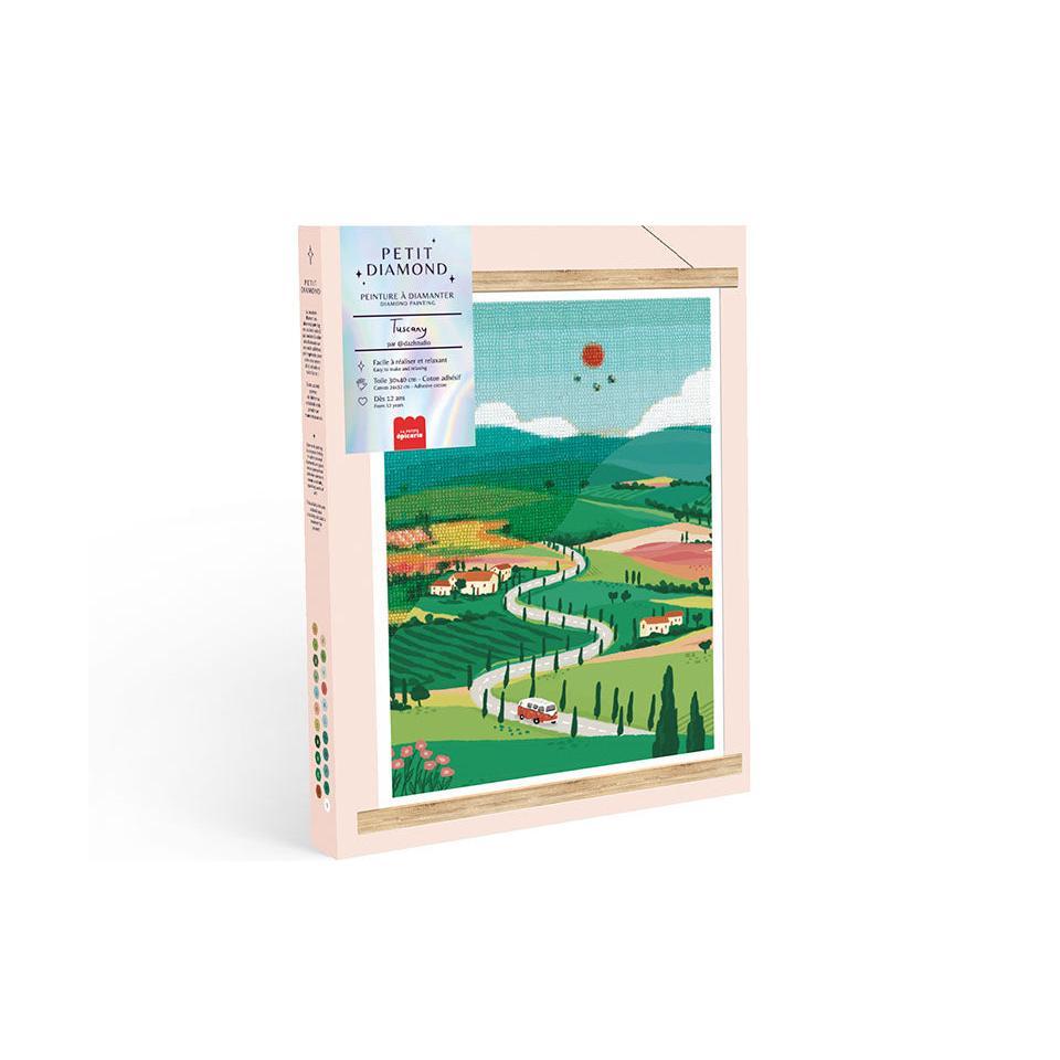 Small Diamond Box - Diamond Painting Tuscany By Nidhi Kachhadiya