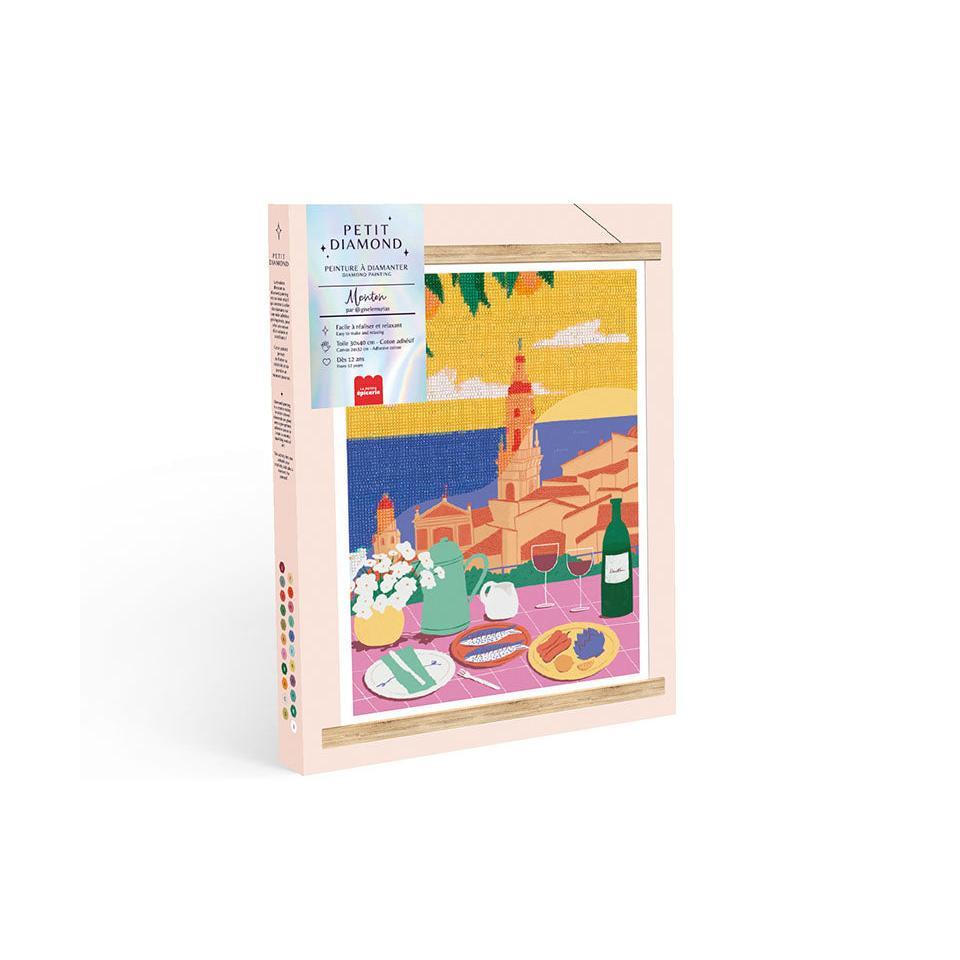 Coffret Petit Diamond - Diamond Painting Menton Par Gisele Murias