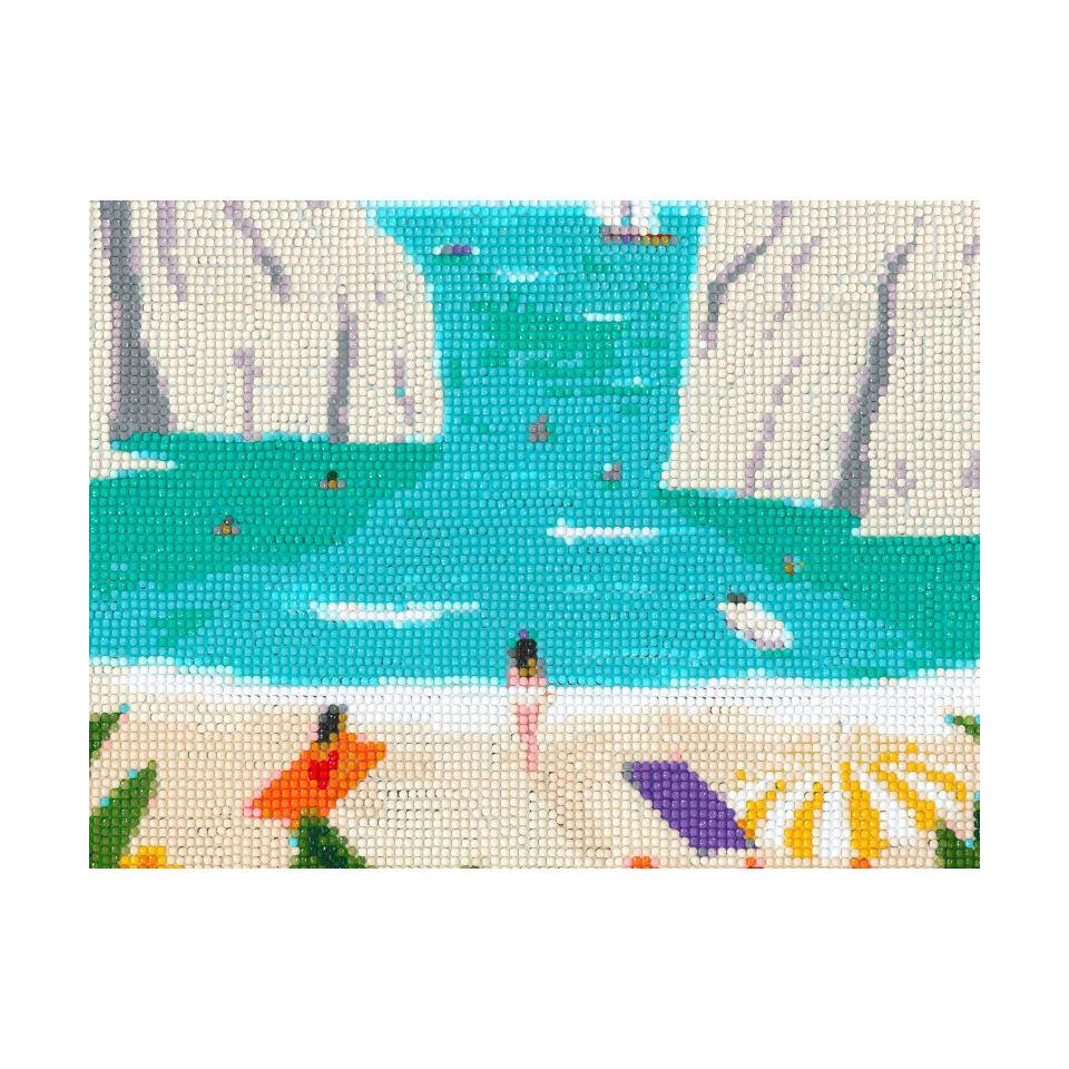 Coffret Petit Diamond - Diamond Painting Stiniva Beach Par Maja Tomljanovic