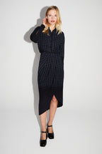 Ivy Gingham Tie And Dye Skirt Made In Italy