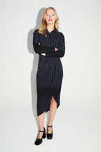 Ivy Gingham Tie And Dye Skirt Made In Italy