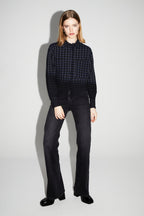 Tilda Gingham Tie And Dye Shirt Made In Italy