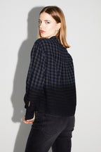 Tilda Gingham Tie And Dye Shirt Made In Italy