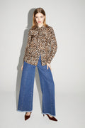 Leo Print Lou Shirt Made In Italy