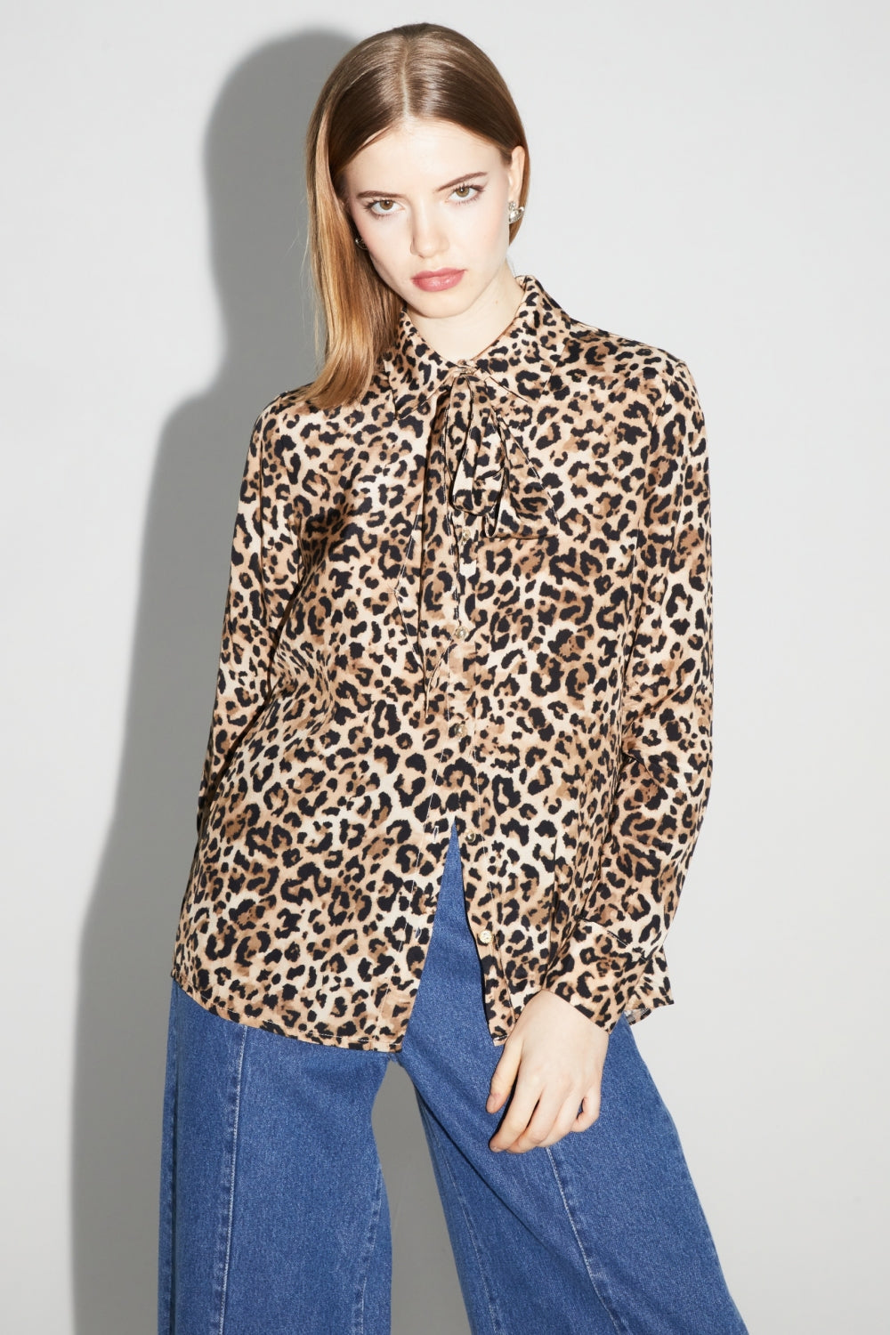 Leo Print Lou Shirt Made In Italy