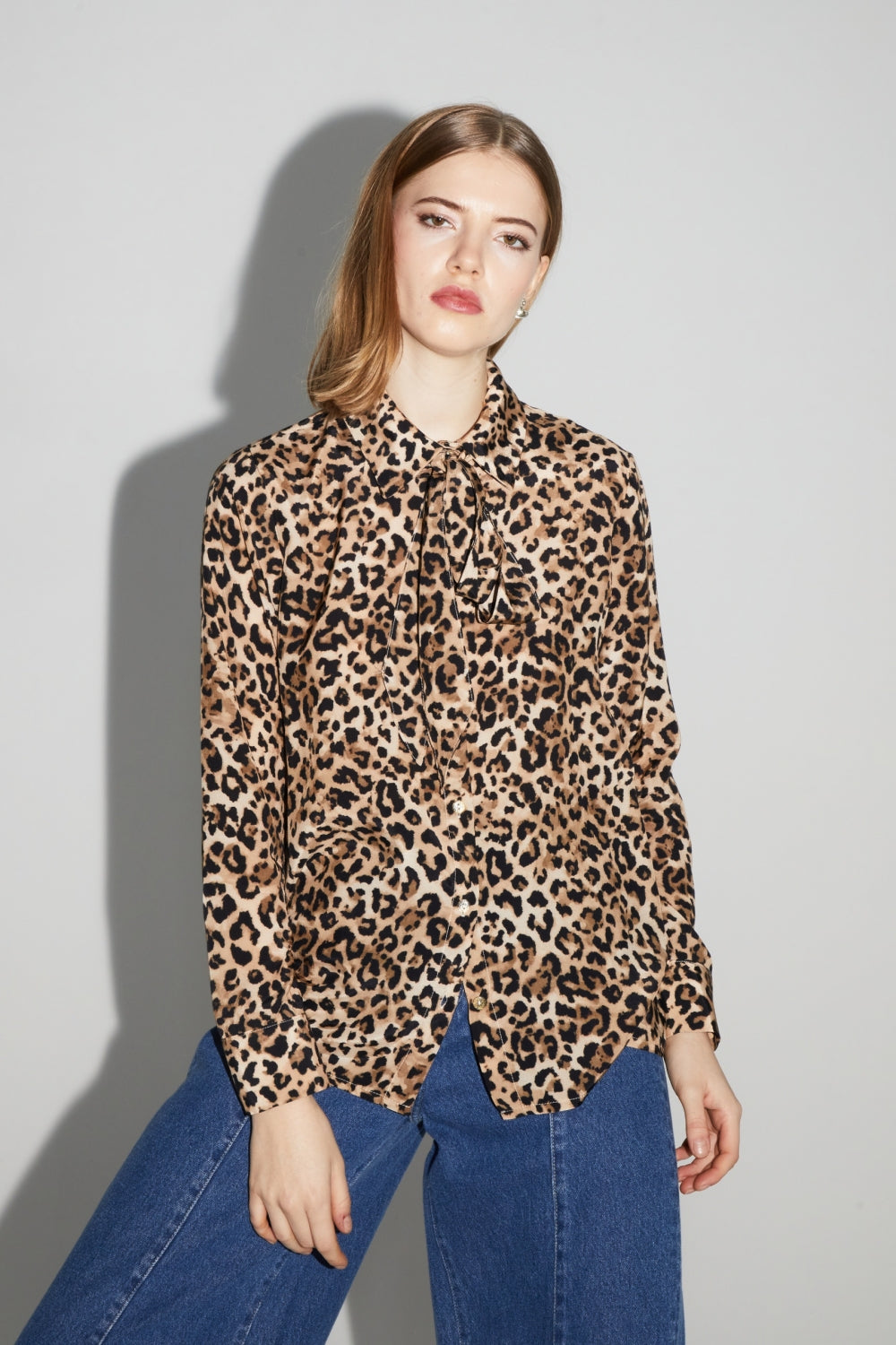 Leo Print Lou Shirt Made In Italy