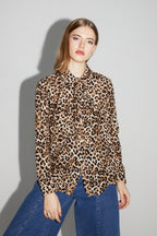 Leo Print Lou Shirt Made In Italy