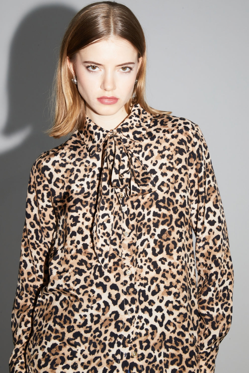 Leo Print Lou Shirt Made In Italy
