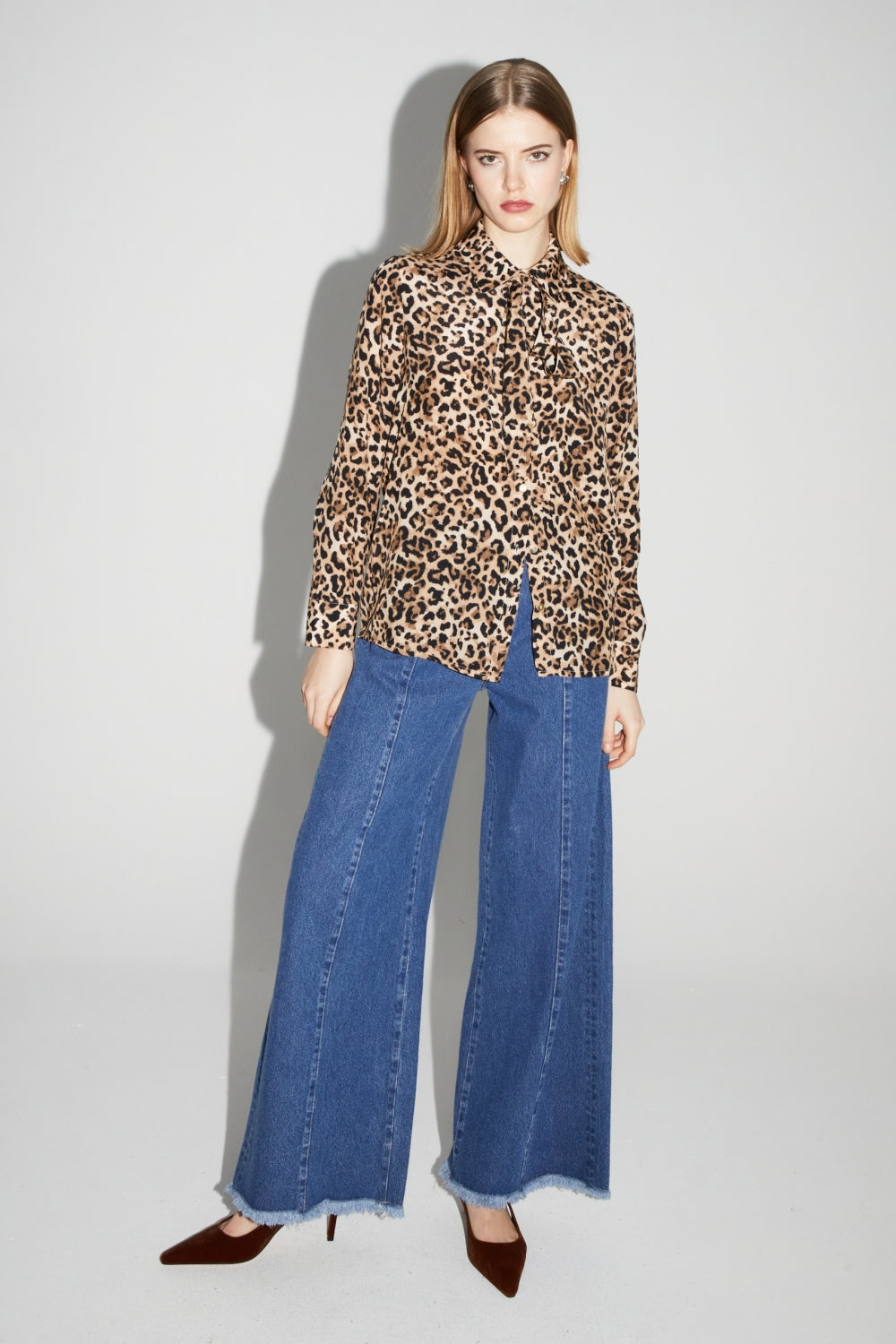 Leo Print Lou Shirt Made In Italy