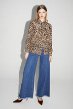 Leo Print Lou Shirt Made In Italy