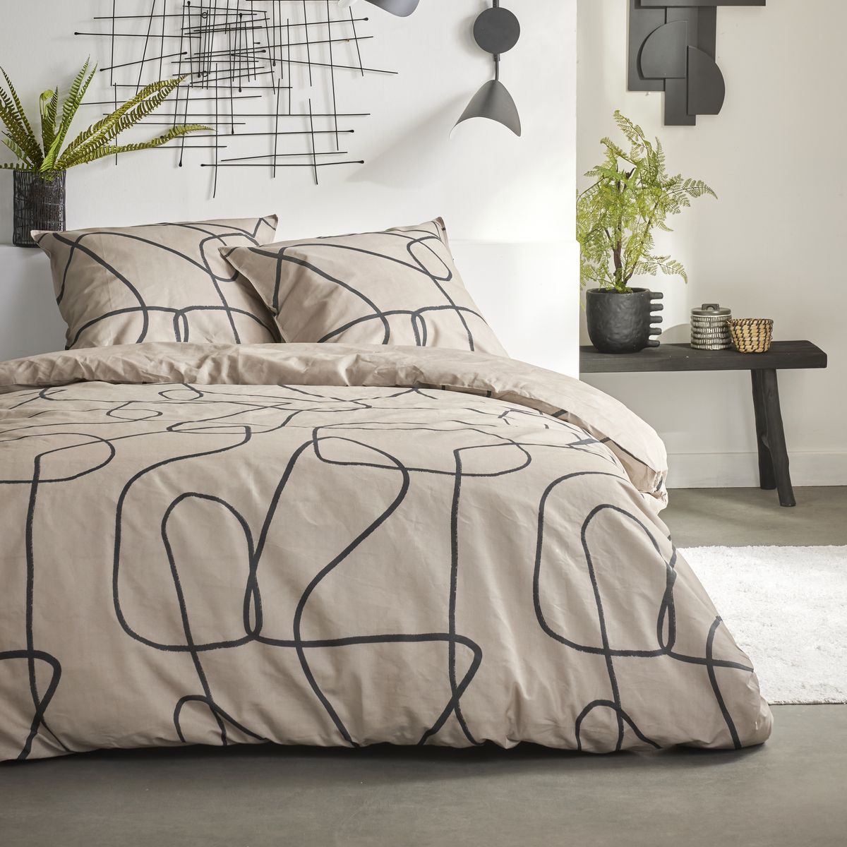 Sunshine - Bed Set Pattern 0.20 - Beige