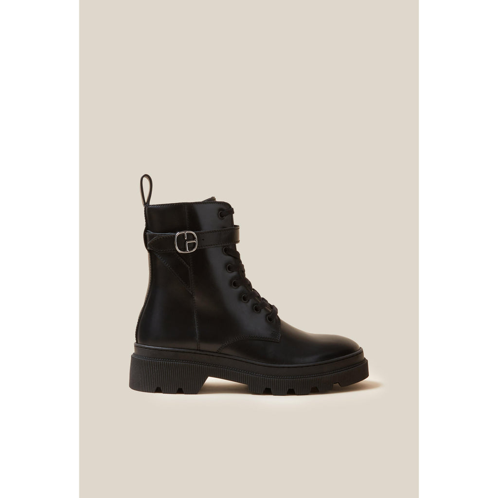 Claudie Pierlot - Bottines Rangers Cuir
