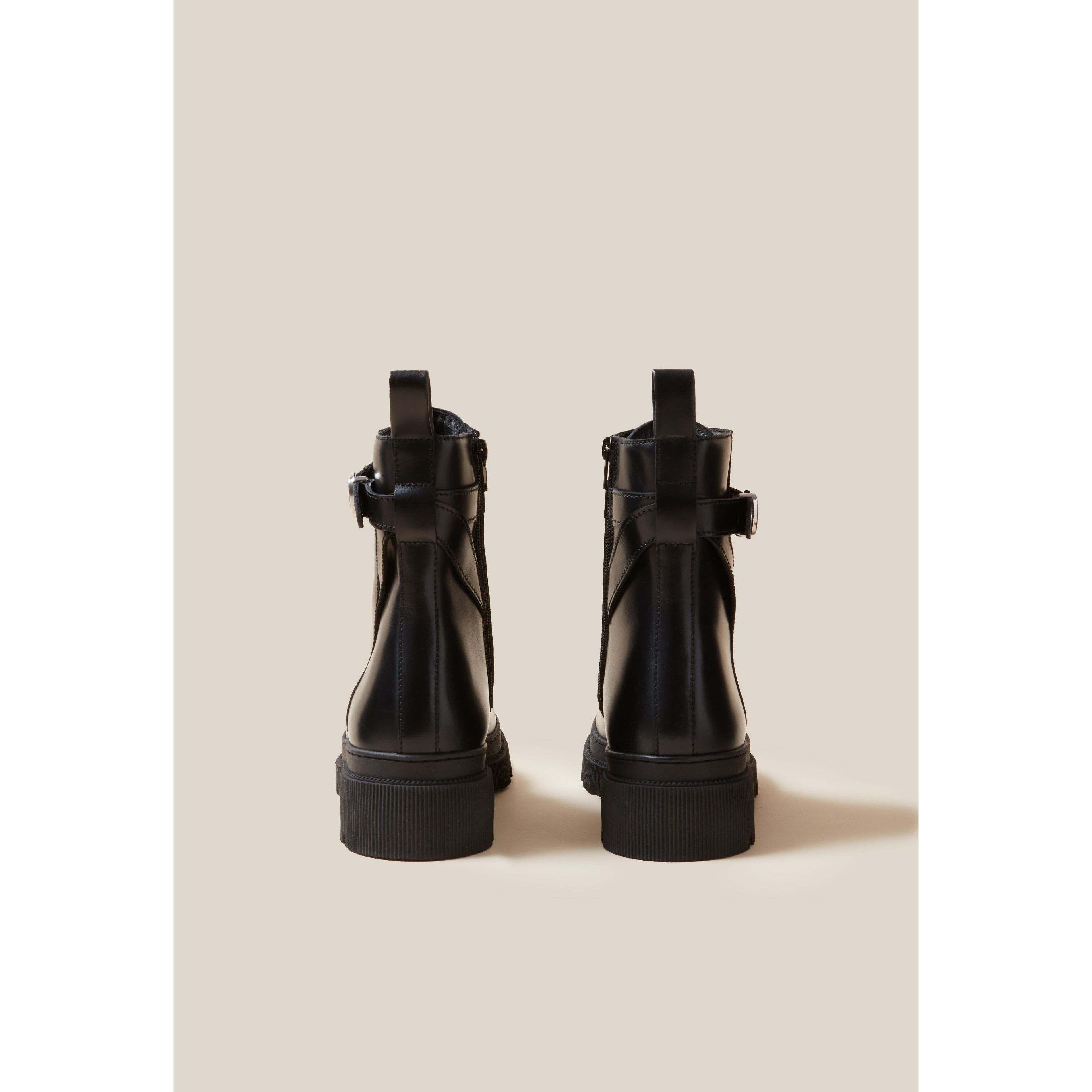 Claudie Pierlot - Bottines Rangers Cuir