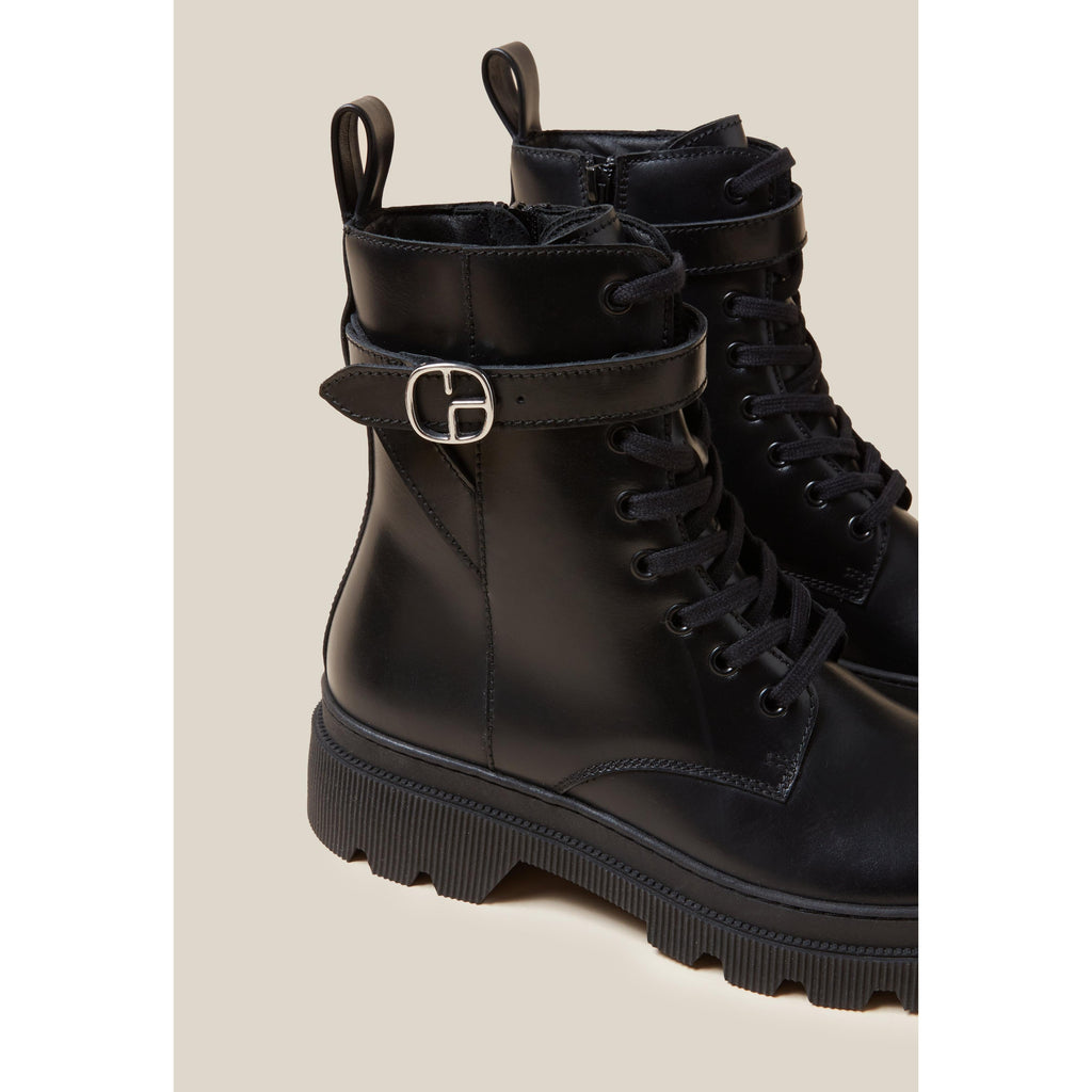 Claudie Pierlot - Bottines Rangers Cuir