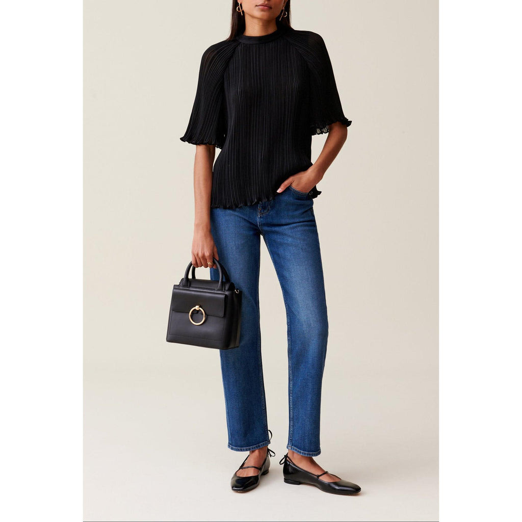 Fluid Pleated Top