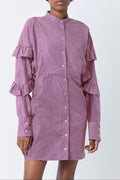 Vestido Tell Isaac - geométrico Rosa
