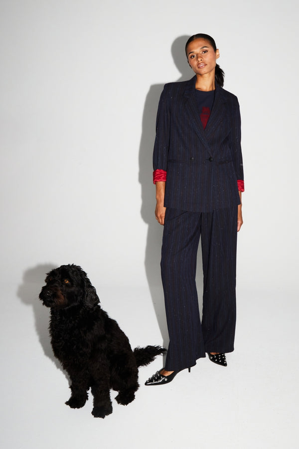 Ema Heritage Navy Blazer Made In Italy