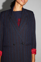 Blazer Ema Héritage Navy Fabriqué En Italie