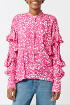 Chemise Edgard Kelly ROSE MAGENTA