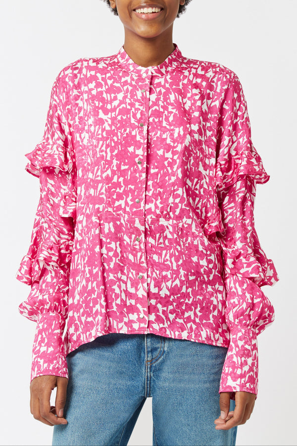 Chemise Edgard Kelly ROSE MAGENTA