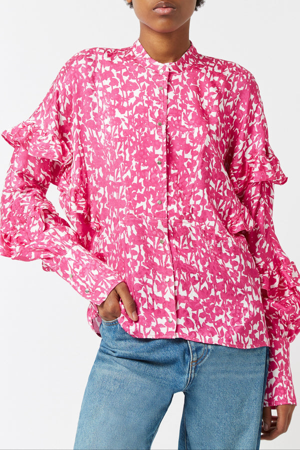 Chemise Edgard Kelly ROSE MAGENTA
