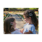 Hair Barrette - Fuchsia Heart